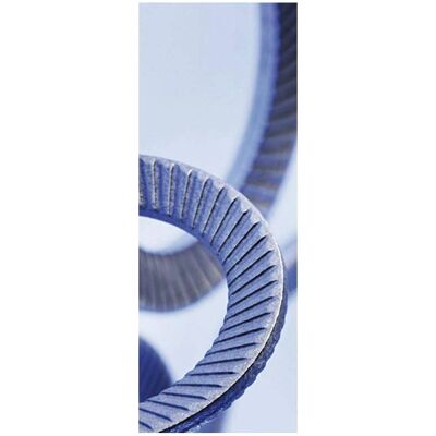 Schnorr Modell 88120 - Sperrzahnscheibe, Federstahl, Verzinkt Schnorr Modell 88120 - Sperrzahnscheibe, Federstahl, Verzinkt