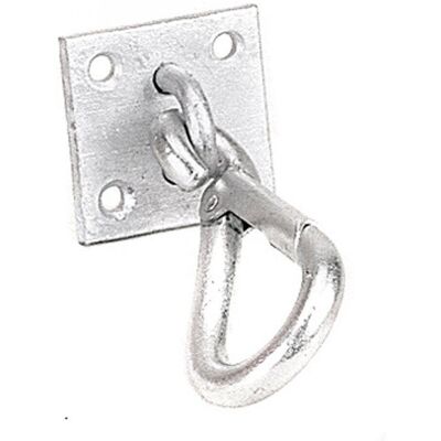 Waldhausen Karabinerhaken na desku, 10x5 cm - Stěnový háček Waldhausen Karabinerhaken na desku, 10x5 cm - Stěnový háček