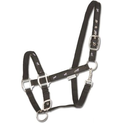 Halfter noir Waldhausen - Halter pour cheval - Publicité Halfter noir Waldhausen - Halter pour cheval - Publicité
