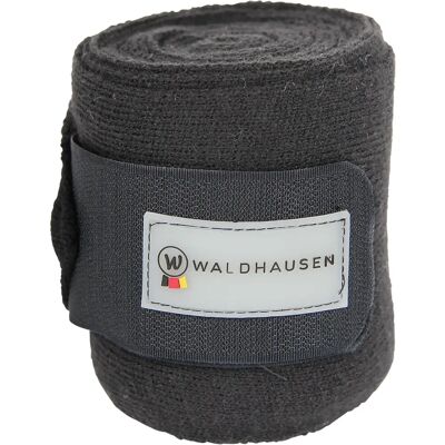 Vendajes para caballos negros Waldhausen - 3m Paquete doble Vendajes para caballos negros Waldhausen - 3m Paquete doble