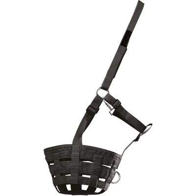 Waldhausen Weide-Maulkorb - Schwarz - Cob - Fressbremse Waldhausen Weide-Maulkorb - Schwarz - Cob - Fressbremse