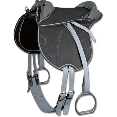 Coussin d’Equitation pour Enfants - Noir et Gris - 15" Waldhausen - Publicité Coussin d’Equitation pour Enfants - Noir et Gris - 15" Waldhausen - Publicité