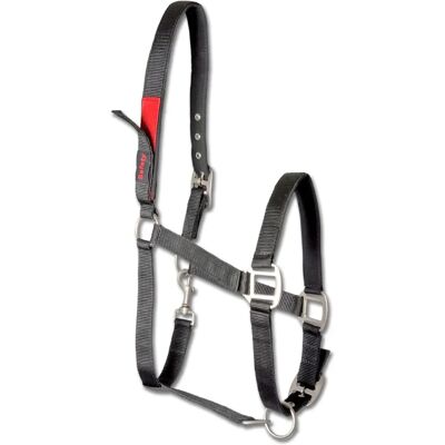 Haltherie pour chevaux Waldhausen - Sécurité, Nylon durable, Noir - Publicité Haltherie pour chevaux Waldhausen - Sécurité, Nylon durable, Noir - Publicité