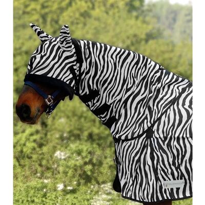 Pieza de cuello Waldhausen Zebra - Protección contra insectos para caballos Pieza de cuello Waldhausen Zebra - Protección contra insectos para caballos