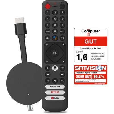 FREENET TV Hybrid TV Stick - 3 Months - Streaming, HD FREENET TV Hybrid TV Stick - 3 Months - Streaming, HD
