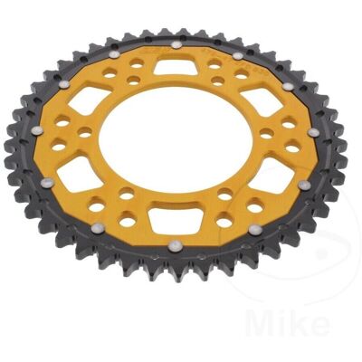 Zf Dual 47T Gold Rear Sprocket - Motorcycle Parts Zf Dual 47T Gold Rear Sprocket - Motorcycle Parts