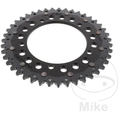 Zf Dual Crown 43 Teeth Pitch 525 Black - Rear Sprocket Zf Dual Crown 43 Teeth Pitch 525 Black - Rear Sprocket