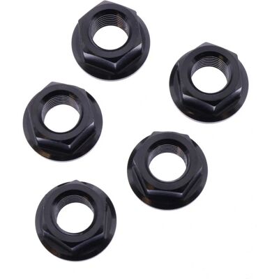 Jmp Sprocket Nut Set - Black - Fits Ducati, Triumph, Suzuki Jmp Sprocket Nut Set - Black - Fits Ducati, Triumph, Suzuki