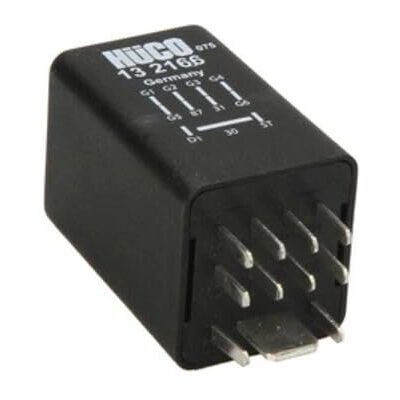 Hüco - 132166 - 12V - VAG - Voorverwarmingsrelais Hüco - 132166 - 12V - VAG - Voorverwarmingsrelais