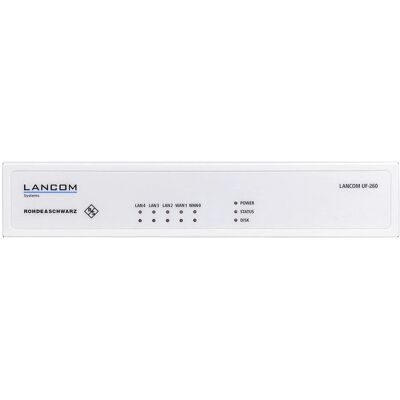 LANCOM R&S Unified Firewall UF-260 - Firewall, 4x GE, 1x SFP, 3 ans garantie LANCOM R&S Unified Firewall UF-260 - Firewall, 4x GE, 1x SFP, 3 ans garantie
