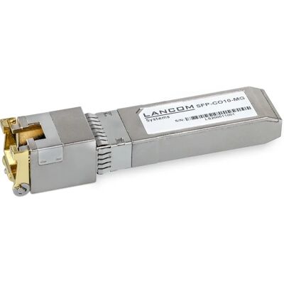 Módulo Ethernet de cobre multi-gigabit Lancom SFP-CO10-MG - Plata Módulo Ethernet de cobre multi-gigabit Lancom SFP-CO10-MG - Plata