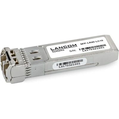 LANCOM SFP-LR40-LC10 Network Transceiver Module - 10 Gbps Fiber Optic SFP+ 1550 nm LANCOM SFP-LR40-LC10 Network Transceiver Module - 10 Gbps Fiber Optic SFP+ 1550 nm
