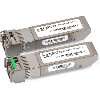 LANCOM SFP-BiDi1310-LC10 Netztransceiver - Glasfaser SFP+ LANCOM SFP-BiDi1310-LC10 Netztransceiver - Glasfaser SFP+