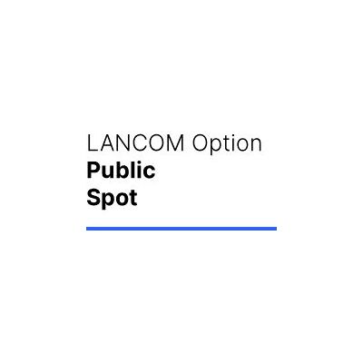 Opción Public Spot de Lancom Systems - Licencia - 64 usuarios - Pack de 10 Opción Public Spot de Lancom Systems - Licencia - 64 usuarios - Pack de 10