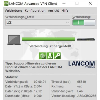 LANCOM Advanced VPN Client - Secure, Multi-Platform VPN for Business - 25 Licenses LANCOM Advanced VPN Client - Secure, Multi-Platform VPN for Business - 25 Licenses