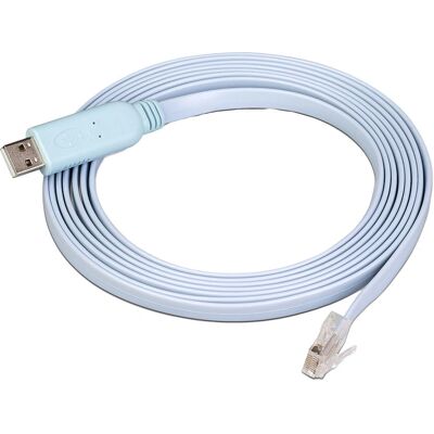 LANCOM RJ45/USB Seriell Adapter - 3 m Blau LANCOM RJ45/USB Seriell Adapter - 3 m Blau