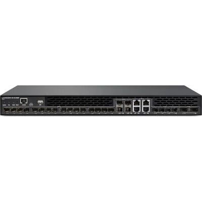 LANCOM XS-6128QF - Managed Layer 3 Switch - 16 SFP+ + 4 Combo 10G/25G + 2 QSFP+ - Rackmontage LANCOM XS-6128QF - Managed Layer 3 Switch - 16 SFP+ + 4 Combo 10G/25G + 2 QSFP+ - Rackmontage