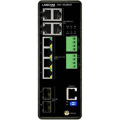LANCOM IGS-3510XUP Managed Switch - 8 Ports 2.5G Ethernet LANCOM IGS-3510XUP Managed Switch - 8 Ports 2.5G Ethernet
