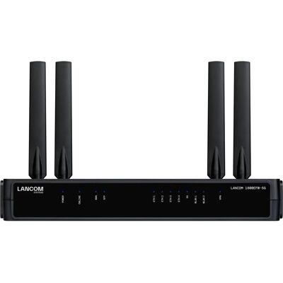 Lancom 1800EFW-5G Router - Dual-Band Wi-Fi 6 - 5G 4G 3G - Wandmontage Lancom 1800EFW-5G Router - Dual-Band Wi-Fi 6 - 5G 4G 3G - Wandmontage
