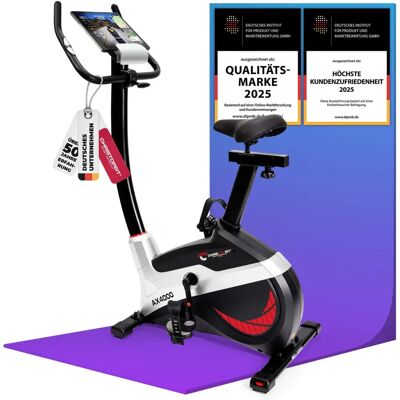 Christopeit Sport AX 4000 Trenażer rowerowy - Regulowana opór, Bluetooth Christopeit Sport AX 4000 Trenażer rowerowy - Regulowana opór, Bluetooth