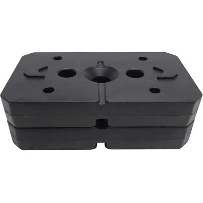 Christopeit Sport Vektskivesett - 2 x 5,6 kg - Treningsutstyr Christopeit Sport Vektskivesett - 2 x 5,6 kg - Treningsutstyr