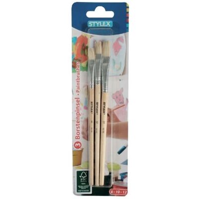 Stylex 35044 Pinceaux pour artistes 3 pcs - Pinceaux Stylex 35044 Pinceaux pour artistes 3 pcs - Pinceaux