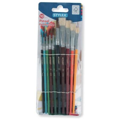 Stylex 35065 Künstlerpinsel-Set - 10 Stück Stylex 35065 Künstlerpinsel-Set - 10 Stück