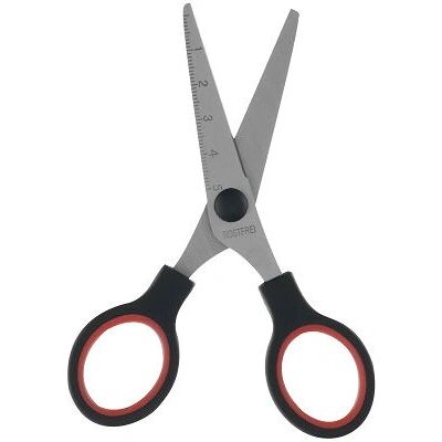 Ciseaux Stylex 42700 pour papeterie/artisanat - Coupe droite - Publicité Ciseaux Stylex 42700 pour papeterie/artisanat - Coupe droite - Publicité