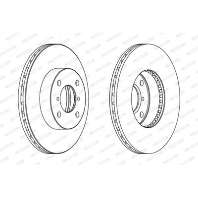 FERODO Suzukin jarrulevy - 245mm Ilmastoitu 20mm - Jarrulevy FERODO Suzukin jarrulevy - 245mm Ilmastoitu 20mm - Jarrulevy