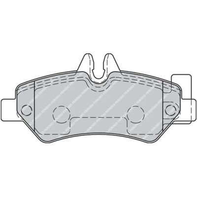 FERODO FVR1780 Plaquettes de frein - Contact d'usure inclus FERODO FVR1780 Plaquettes de frein - Contact d'usure inclus