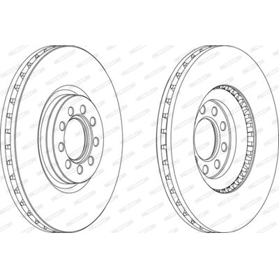 FERODO IVECO Daily ventilated brake disc 290mm - Brake Disc FERODO IVECO Daily ventilated brake disc 290mm - Brake Disc