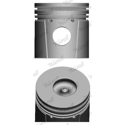 Nüral 87-521811-20 Piston for Land Rover - Engine Part Nüral 87-521811-20 Piston for Land Rover - Engine Part