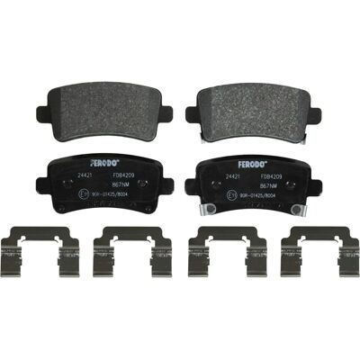 Ferodo FDB4209 Brake Pads - Disc Brake Set with Wear Indicator Ferodo FDB4209 Brake Pads - Disc Brake Set with Wear Indicator