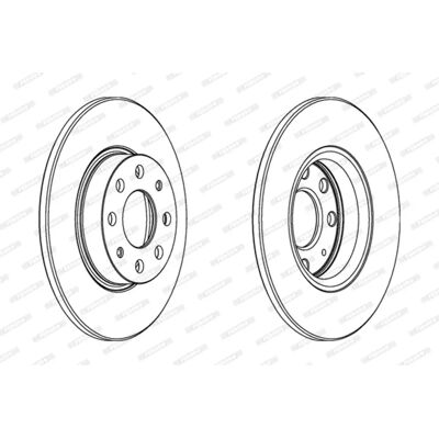 Ferrodo Opel Corsa D 1.0, Fiat Grande Punto 1.2 - Disque de frein - Publicité Ferrodo Opel Corsa D 1.0, Fiat Grande Punto 1.2 - Disque de frein - Publicité