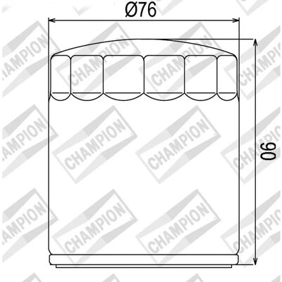 Filtro de Aceite Champion HF551 - Repuesto de alta calidad para Moto Guzzi Filtro de Aceite Champion HF551 - Repuesto de alta calidad para Moto Guzzi