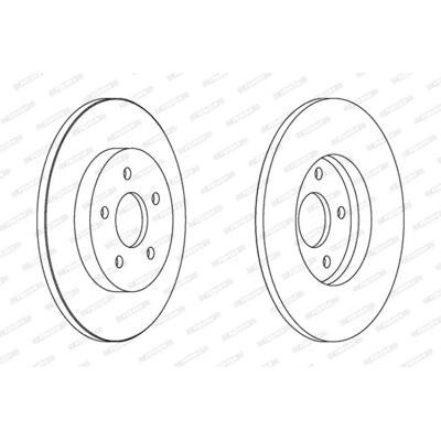 Fékfék lemez Ford Jaguar - Teljes bevonat 280mm - Hátsó Bal/Hátul Jobb Fékfék lemez Ford Jaguar - Teljes bevonat 280mm - Hátsó Bal/Hátul Jobb