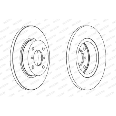 FERODO DDF1148C Ολοκληρωμένο δισκόφρενο - Opel Agila A, Wagon R II, 12mm, 4 τρύπες FERODO DDF1148C Ολοκληρωμένο δισκόφρενο - Opel Agila A, Wagon R II, 12mm, 4 τρύπες