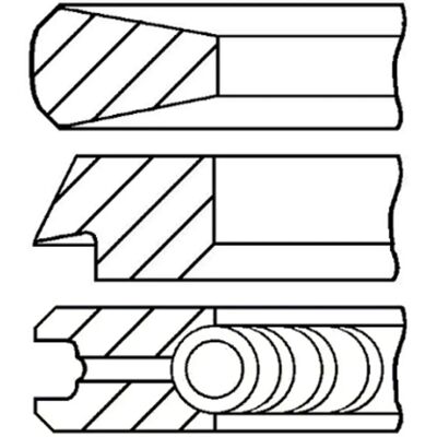 GOETZE 08-431100-00 Set inele segmenti de piston - Diametru cilindru 115mm GOETZE 08-431100-00 Set inele segmenti de piston - Diametru cilindru 115mm