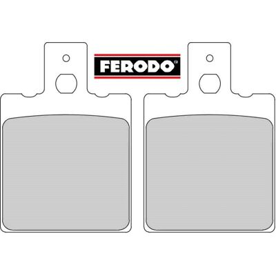 Ferodo FDB 207 EF Brake Pad - Brakes for Scooters Ferodo FDB 207 EF Brake Pad - Brakes for Scooters