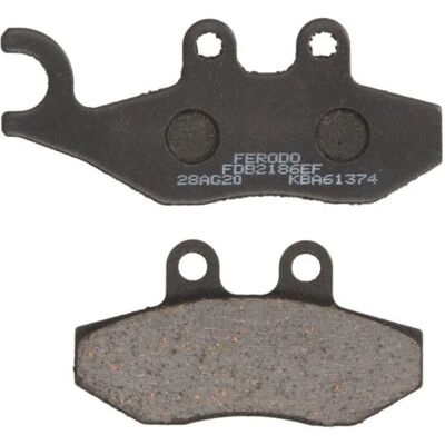FERODO FDB2186EF Eco-Friction Brzdové destičky - Unisex FERODO FDB2186EF Eco-Friction Brzdové destičky - Unisex