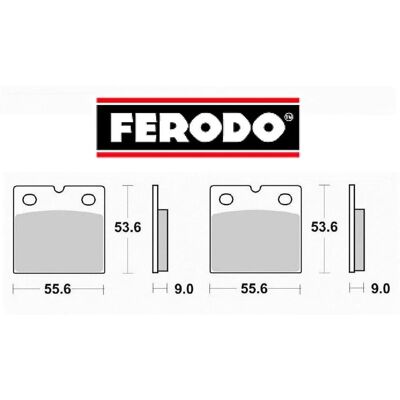 Ferodo Jarrupalat FDB108EF - Brake Pads Ferodo Jarrupalat FDB108EF - Brake Pads