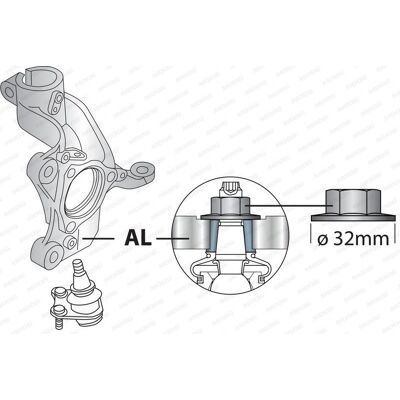 MOOG VO-WP-13839 Suspension Arm - Front Left Aluminum MOOG VO-WP-13839 Suspension Arm - Front Left Aluminum