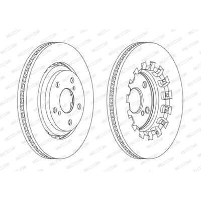 FERODO DDF2268C jarrulevy - Täysi, 10mm, 114mm, Mitsubishi Grandis FERODO DDF2268C jarrulevy - Täysi, 10mm, 114mm, Mitsubishi Grandis