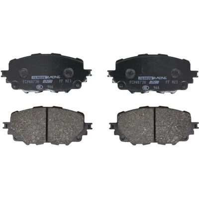 FERODO FCP4873H Jarrupadjat - Edessä, 122mm leveys, 14,5mm paksuus, 53,5mm korkeus FERODO FCP4873H Jarrupadjat - Edessä, 122mm leveys, 14,5mm paksuus, 53,5mm korkeus