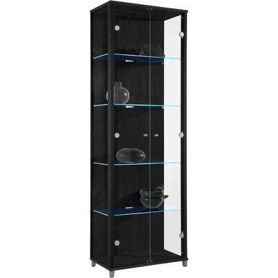 FIF MÖBEL Optima - Sammlervitrine, Schwarz FIF MÖBEL Optima - Sammlervitrine, Schwarz