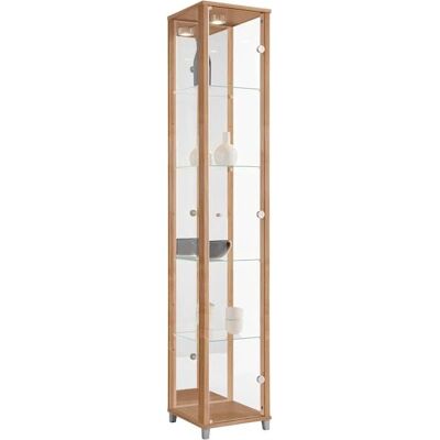 FIF MÖBEL Optima Braun Glasvitrine - Vitrine FIF MÖBEL Optima Braun Glasvitrine - Vitrine