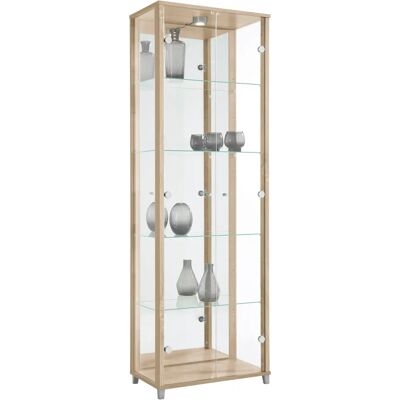 FIF MÖBEL Optima - Sicherheitsglas ESG - Verstellbare Glasböden - Für Kleine Räume FIF MÖBEL Optima - Sicherheitsglas ESG - Verstellbare Glasböden - Für Kleine Räume