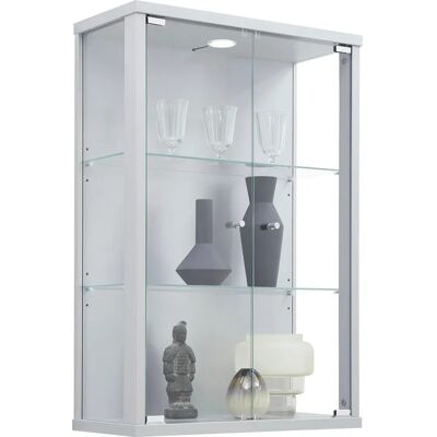 FIF MÖBEL Optima Silber Hängevitrine - Schrank FIF MÖBEL Optima Silber Hängevitrine - Schrank