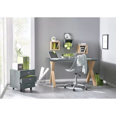 MÄUSBACHER Mio Schreibtisch - Varianten 140x75 cm, braun MÄUSBACHER Mio Schreibtisch - Varianten 140x75 cm, braun