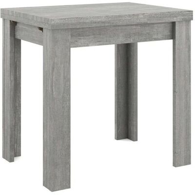 MÄUSBACHER Monti - Ausziehbarer Esstisch - Grau (Betonoptik) - 80x60cm MÄUSBACHER Monti - Ausziehbarer Esstisch - Grau (Betonoptik) - 80x60cm